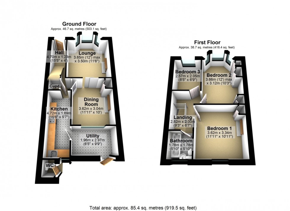 Floorplan for RETREAT ROAD TOPSHAM
