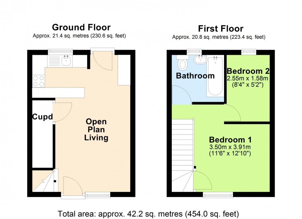 Floorplan for Summerhayes, Dawlish