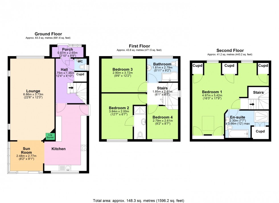 Floorplan for OAK PARK VILLAS